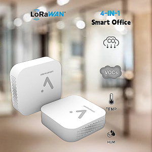 [AS-203] 4-IN-1 Smart Workplace IAQ Sensor