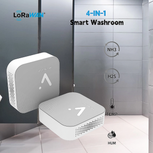 [AS-204] 4-IN-1 Smart Washroom IAQ Sensor